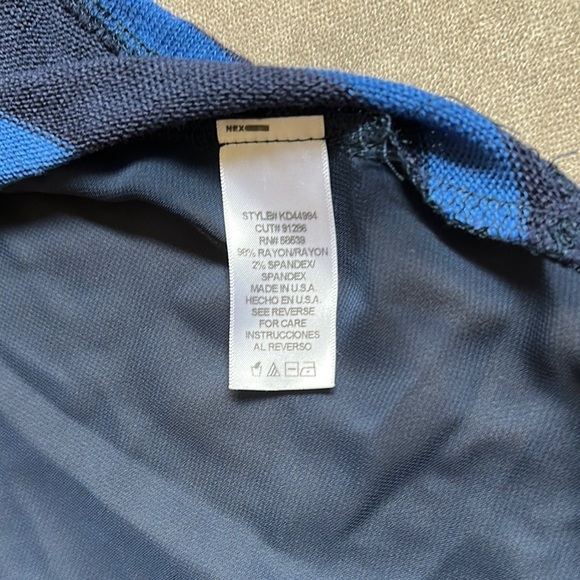 Blue Striped Women's Top - Picture 5 of 6